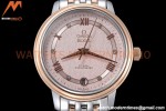 Omega - De Ville Prestige Ladies 32.7mm SS/RG Pink Textured GDF MY8215