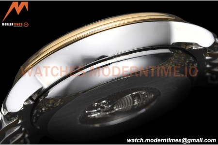 Omega - De Ville Prestige Ladies 32.7mm SS/YG Gold Textured GDF MY8215
