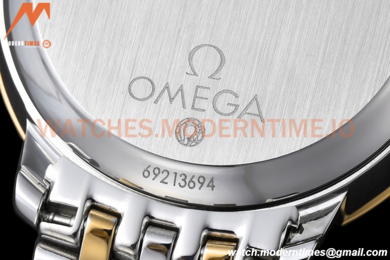 Omega - De Ville Prestige Ladies 32.7mm SS/YG White MOP GDF MY8215