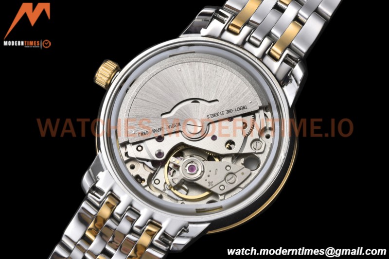 Omega - De Ville Prestige Ladies 32.7mm SS/YG White MOP GDF MY8215