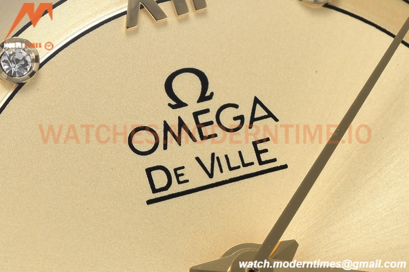 Omega - De Ville Prestige Ladies 32.7mm SS/YG Gold GDF MY8215