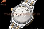 Omega - De Ville Prestige Ladies 32.7mm SS/YG White Textured GDF MY8215
