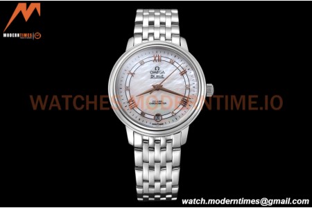 Omega - De Ville Prestige Ladies 32.7mm SS/SS White MOP GDF MY8215