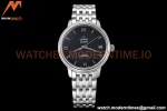 Omega - De Ville Prestige Ladies 32.7mm SS/SS Black GDF MY8215