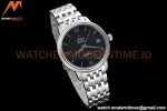 Omega - De Ville Prestige Ladies 32.7mm SS/SS Black GDF MY8215