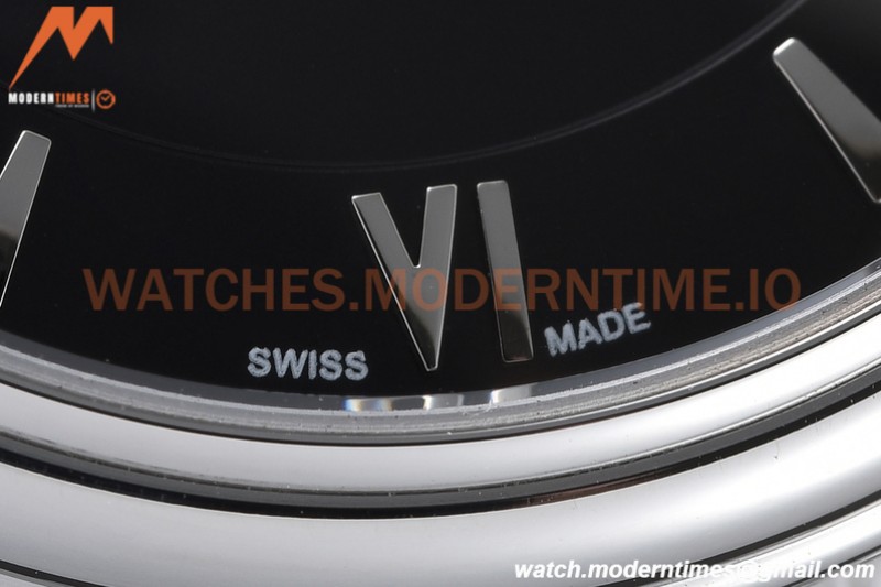 Omega - De Ville Prestige Ladies 32.7mm SS/SS Black GDF MY8215