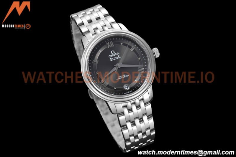 Omega - De Ville Prestige Ladies 32.7mm SS/SS Grey GDF MY8215