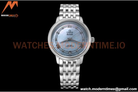Omega - De Ville Prestige Ladies 32.7mm SS/SS Ice Blue GDF MY8215