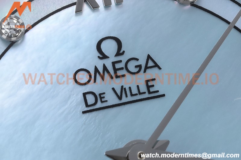 Omega - De Ville Prestige Ladies 32.7mm SS/SS Ice Blue GDF MY8215