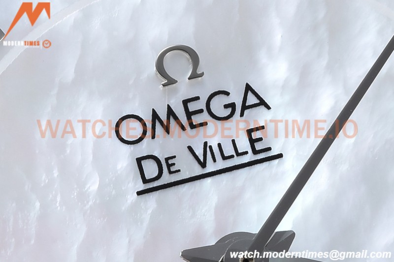 Omega - De Ville Prestige Ladies 32.7mm SS/SS White SS Mop GDF MY8215