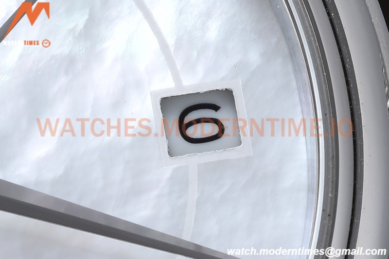 Omega - De Ville Prestige Ladies 32.7mm SS/SS White SS Mop GDF MY8215