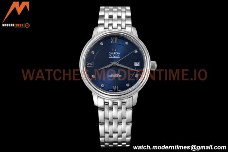 Omega - De Ville Prestige Ladies 32.7mm SS/SS Navy GDF MY8215