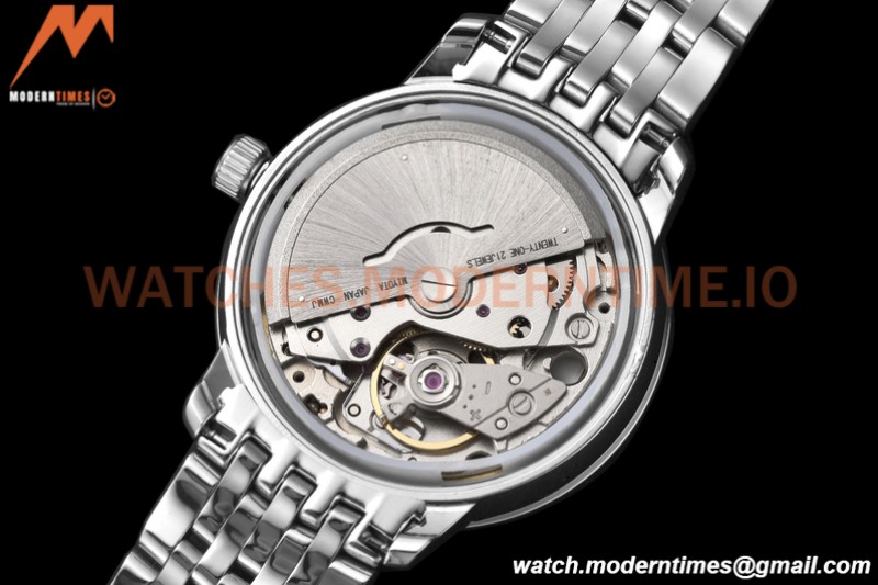 Omega - De Ville Prestige Ladies 32.7mm SS/SS Grey Textured GDF MY8215