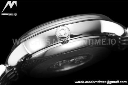 Omega - De Ville Prestige Ladies 32.7mm SS/SS Grey Textured GDF MY8215