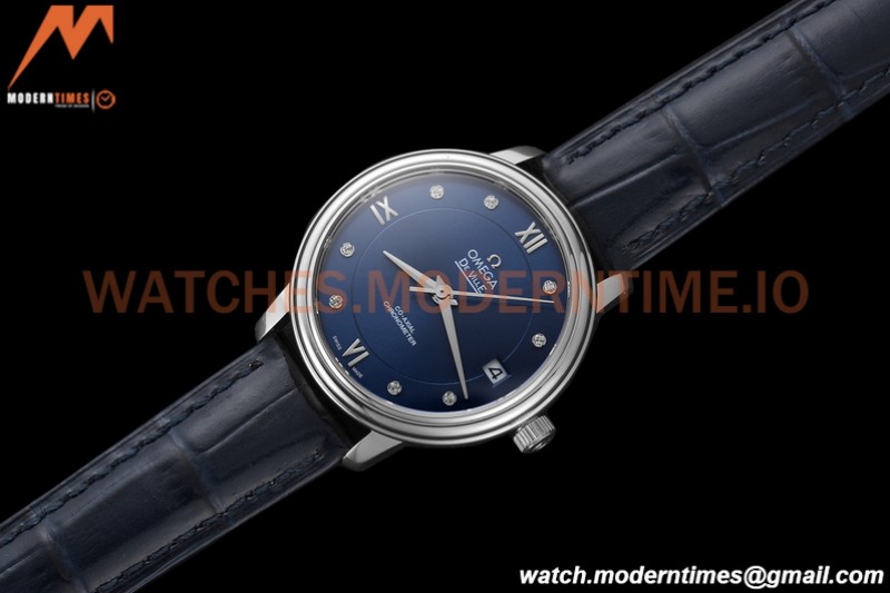 Omega - De Ville Prestige Ladies 32.7mm SS/LE Blue GDF MY8215