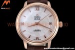 Omega - De Ville Prestige Ladies 32.7mm RG/LE White Mop GDF MY8215