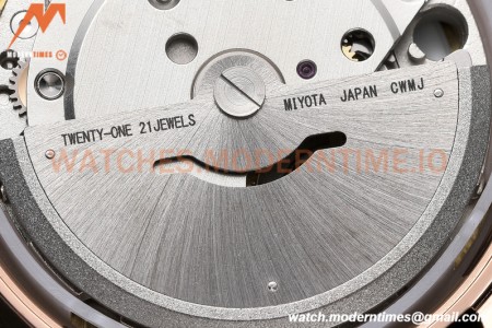 Omega - De Ville Prestige Ladies 32.7mm RG/LE White Mop GDF MY8215