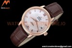 Omega - De Ville Prestige Ladies 32.7mm RG/LE White Mop GDF MY8215