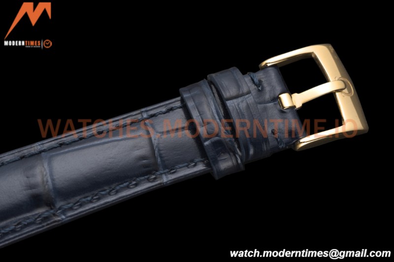 Omega - De Ville Prestige Ladies 32.7mm YG/LE Blue GDF MY8215