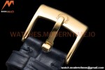 Omega - De Ville Prestige Ladies 32.7mm YG/LE Blue GDF MY8215