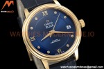 Omega - De Ville Prestige Ladies 32.7mm YG/LE Blue GDF MY8215
