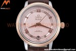 Omega - De Ville Prestige Ladies 32.7mm RG/LE Pink Textured GDF MY8215