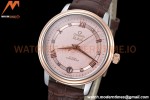 Omega - De Ville Prestige Ladies 32.7mm RG/LE Pink Textured GDF MY8215