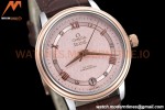 Omega - De Ville Prestige Ladies 32.7mm RG/LE Pink Textured GDF MY8215