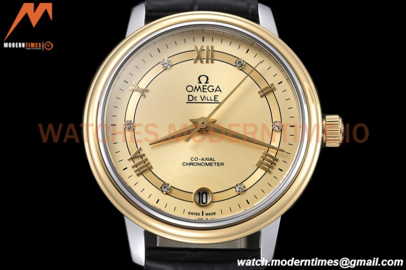 Omega - De Ville Prestige Ladies 32.7mm YG/LE Gold GDF MY8215