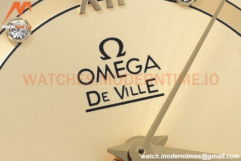 Omega - De Ville Prestige Ladies 32.7mm YG/LE Gold GDF MY8215