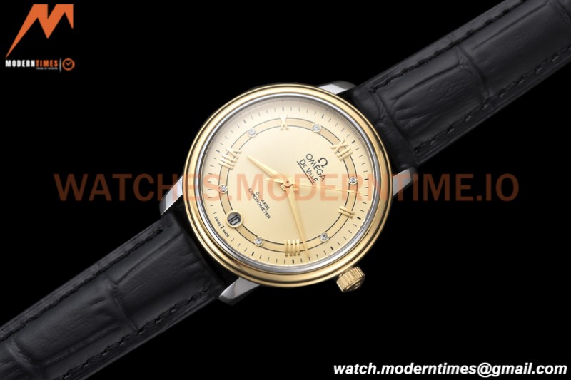 Omega - De Ville Prestige Ladies 32.7mm YG/LE Gold GDF MY8215