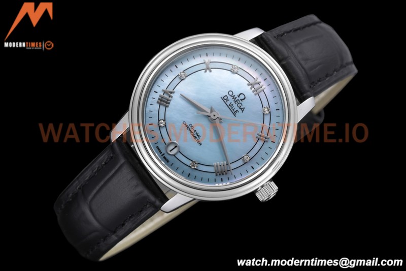 Omega - De Ville Prestige Ladies 32.7mm SS/LE Ice Blue GDF MY8215