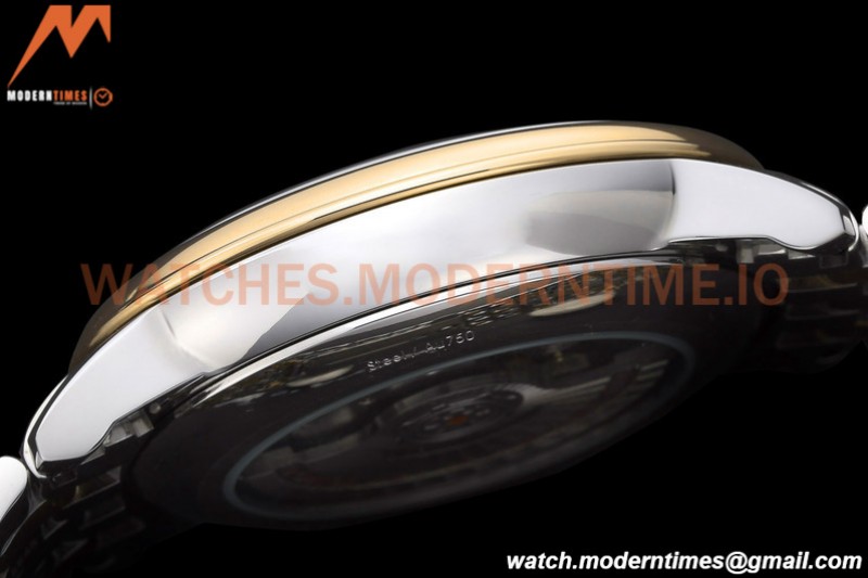 Omega - De Ville Prestige 40mm YG/SS White GDF MY8215