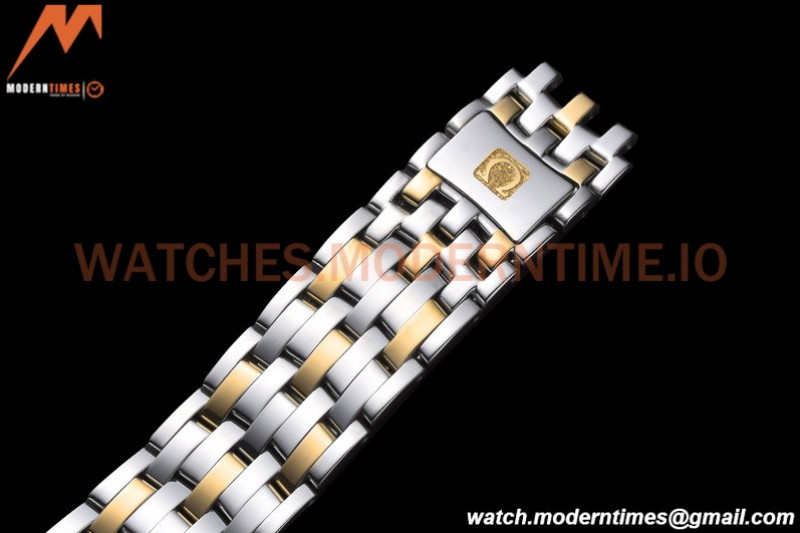 Omega - De Ville Prestige 40mm YG/SS White GDF MY8215