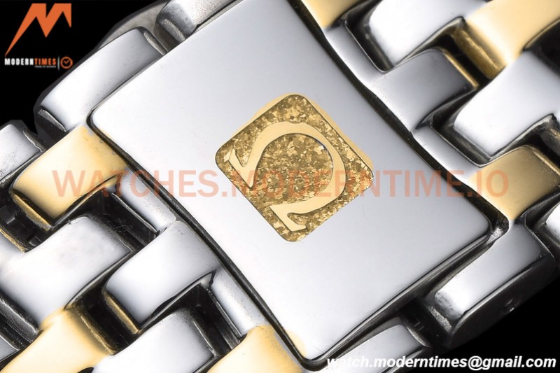 Omega - De Ville Prestige 40mm YG/SS White GDF MY8215