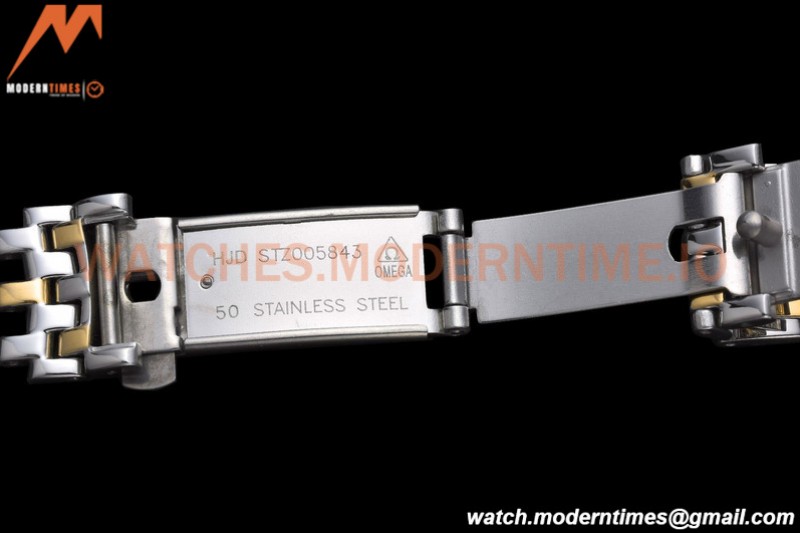 Omega - De Ville Prestige 40mm YG/SS White GDF MY8215