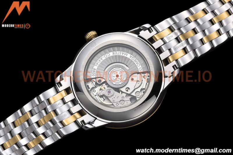 Omega - De Ville Prestige 40mm YG/SS White GDF MY8215
