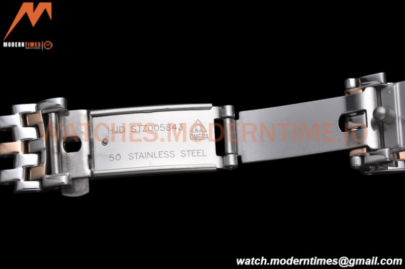 Omega - De Ville Prestige 40mm RG/SS Grey GDF MY8215