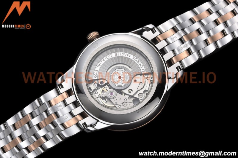 Omega - De Ville Prestige 40mm RG/SS Grey GDF MY8215