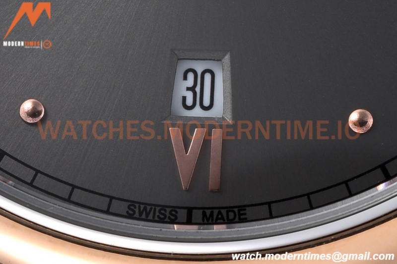 Omega - De Ville Prestige 40mm RG/SS Grey GDF MY8215
