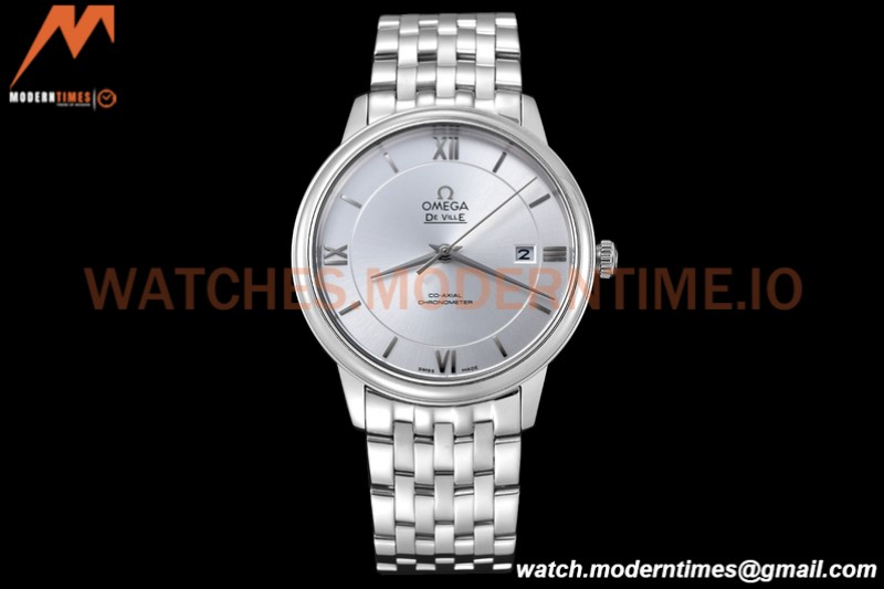 Omega - De Ville Prestige 40mm SS/SS Silver GDF MY8215