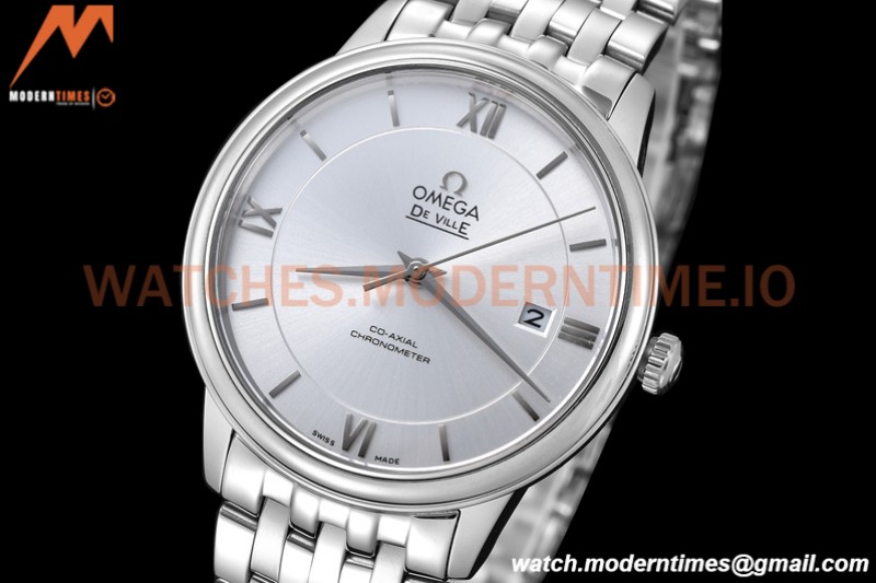 Omega - De Ville Prestige 40mm SS/SS Silver GDF MY8215