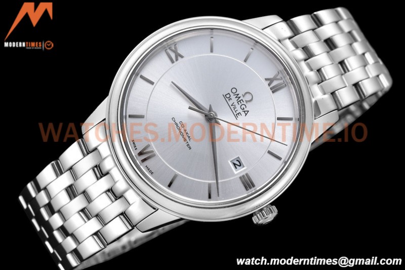 Omega - De Ville Prestige 40mm SS/SS Silver GDF MY8215