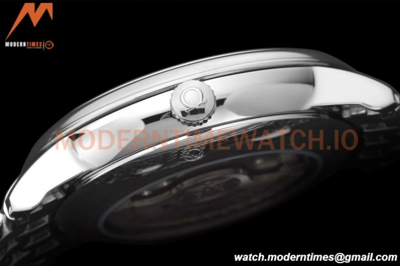 Omega - De Ville Prestige 40mm SS/SS Green GDF MY8215