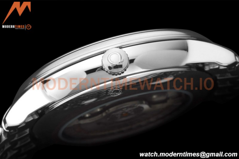 Omega - De Ville Prestige 40mm SS/SS Blue GDF MY8215