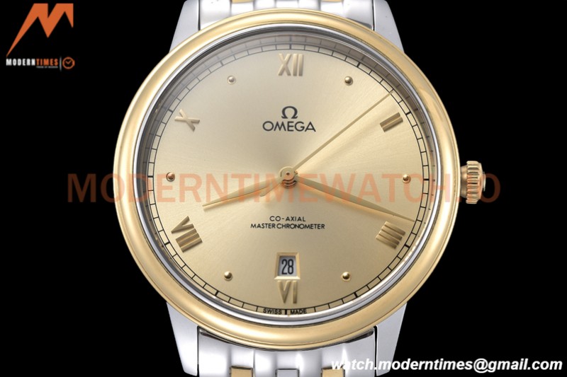 Omega - De Ville Prestige 40mm YG/SS Gold GDF MY8215