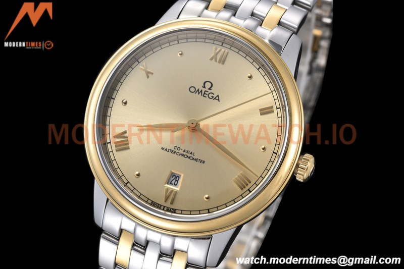 Omega - De Ville Prestige 40mm YG/SS Gold GDF MY8215