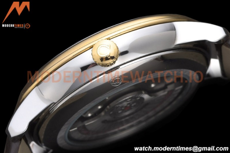 Omega - De Ville Prestige 40mm YG/LE White GDF MY8215