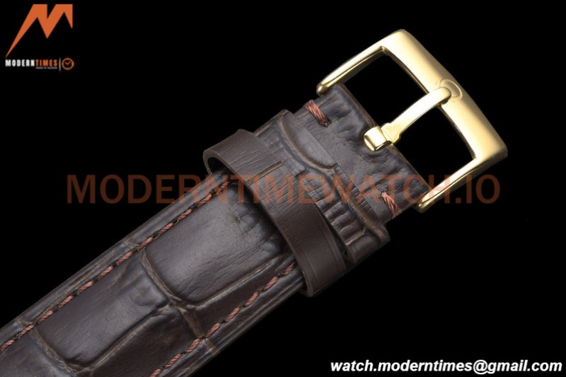 Omega - De Ville Prestige 40mm YG/LE White GDF MY8215