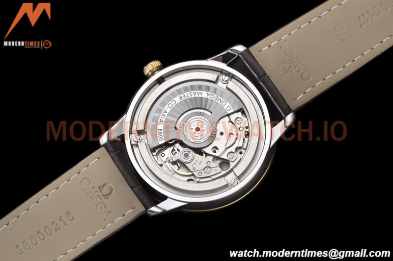 Omega - De Ville Prestige 40mm YG/LE White GDF MY8215